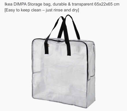 Photo of free 5 IKEA Dimpa bags (Hounslow Central) #1