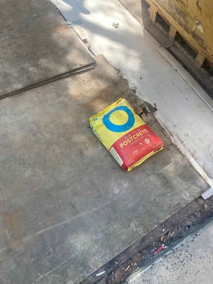 Photo of free Post Crete concrete bag 20kg (Eton College SL4) #1