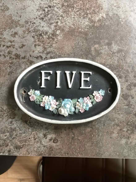 Photo of free Cast House Number (New Ollerton NG22) #1