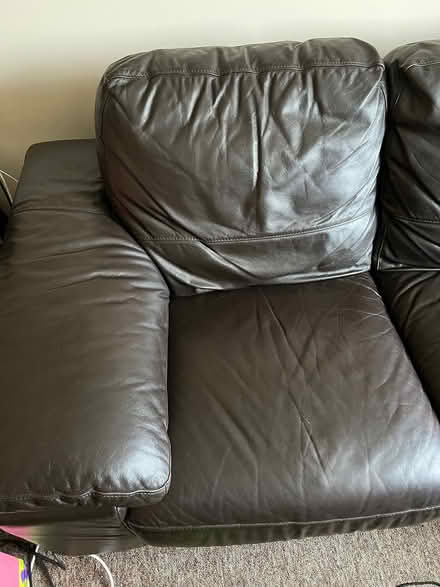 Photo of free Leather corner chair (Bh91eq) #1