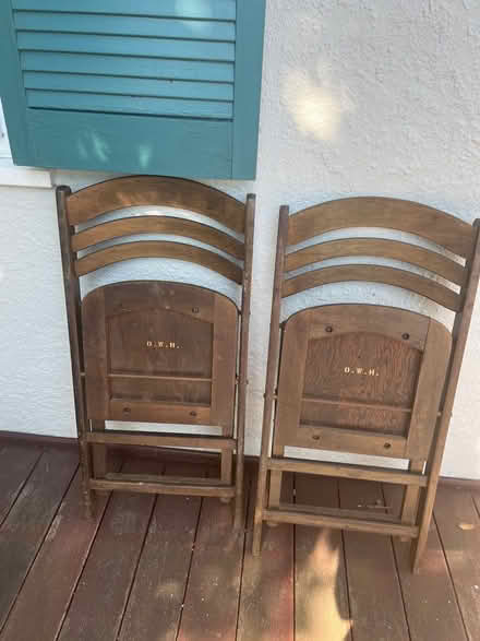 Photo of free 5 Collapsing theater chairs (Grand View-on-Hudson) #2