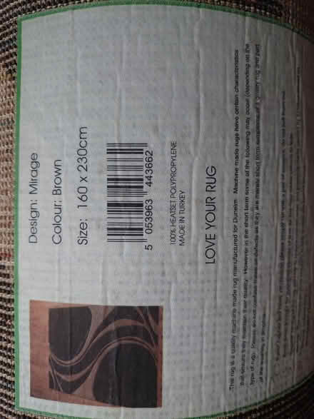 Photo of free Rug 160x230cm (BL3) #2