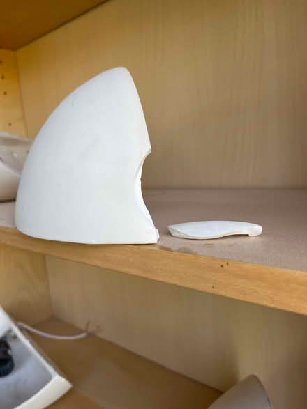 Photo of free 4 ceramic uplighter fittings (East Barnet, EN4) #2