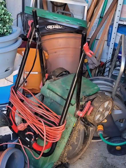 Photo of free Qualcast electric mower and box (City of Bristol BS4) #1