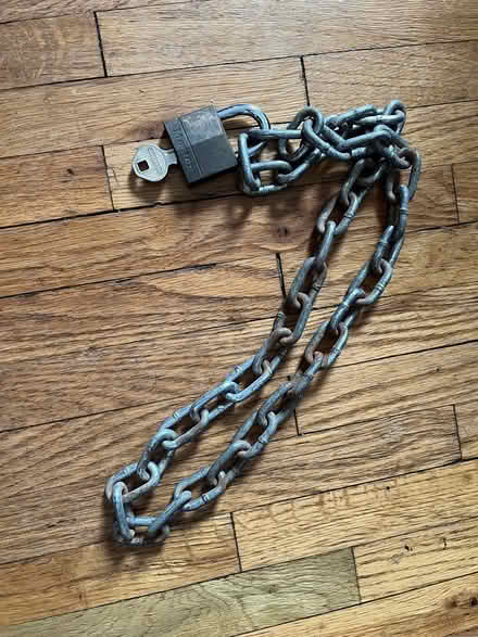 Photo of free Bicycle Chain and Lock (Chelsea)