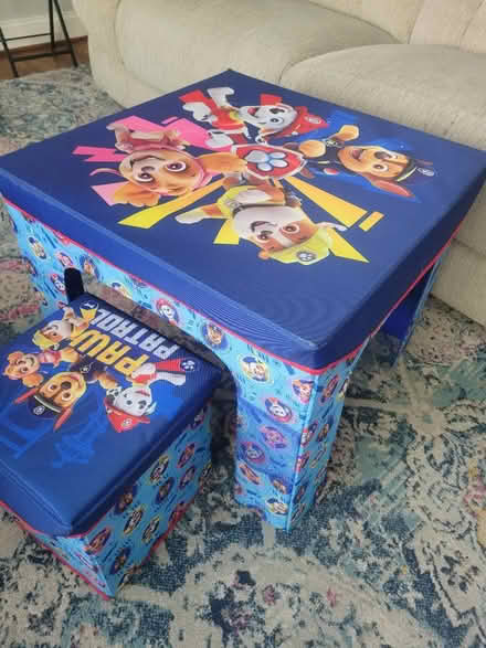 Photo of free Kids table/storage (22309) #1