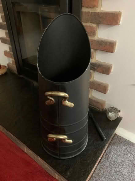 Photo of free Metal coal scuttle (Downley HP13) #1