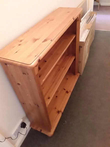 Photo of free Pine bookcase (Woking GU22) #1