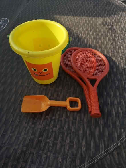 Photo of free Kids bucket and racket (Norbury SW16) #1
