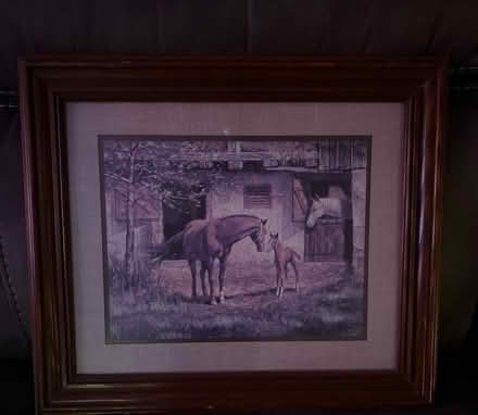 Photo of free Framed horse wall picture (Houston 77035) #1