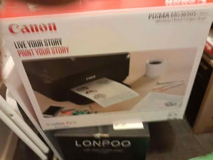 Photo of free Canon Pixma 3650s multi function wireless printer (Market Bosworth CV13) #1