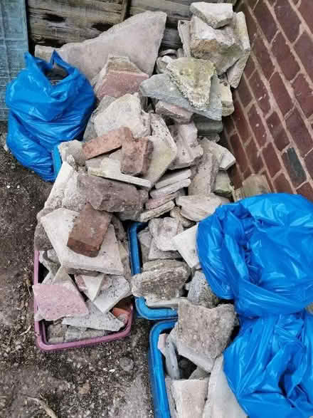 Photo of free Hardcore/ broken paving etc (Larches PR2) #2