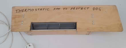 Photo of free Mains powered centrifugal fan in car window mounting (Bernards Heath AL1) #1