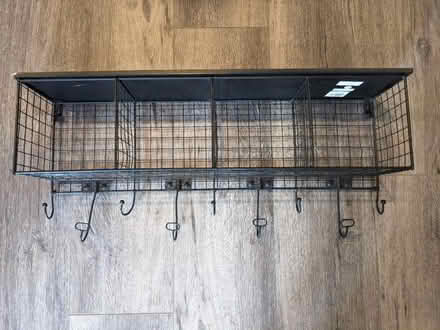 Photo of free Wall shelf with hooks (San Mateo Knolls) #1
