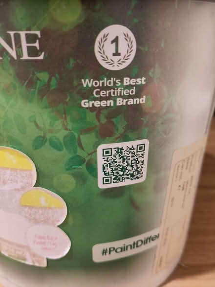 Photo of free Half a tin of sage / green paint (Roundhay LS8) #3
