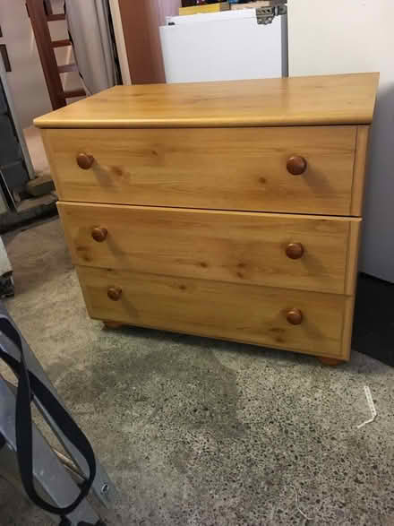 Photo of free Pine chest of draws (Corscombe near Beaminster) #1