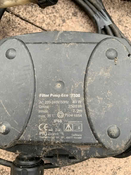 Photo of free Pond pump and filter (Stirchley B30) #3