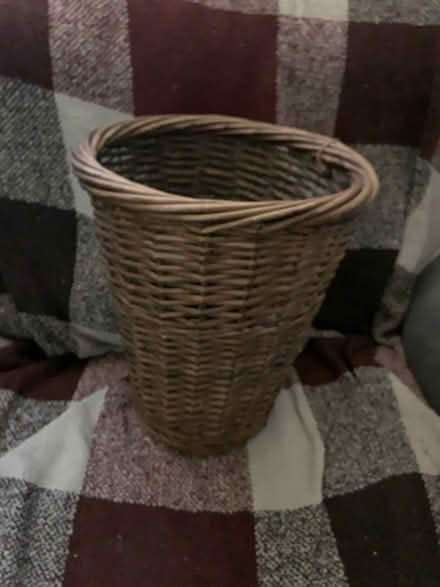 Photo of free Wicker waste paper basket (Reading RG1) #2