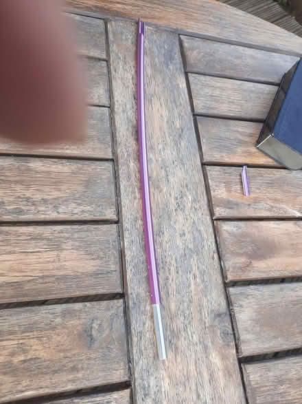 Photo of 37mm x 8mm dia tent pole - any colour. Preferably Vango. (Stroud GL5) #1