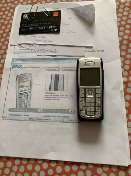 Photo of free Old Nokia pay as you go phone (Presteigne LD8) #1