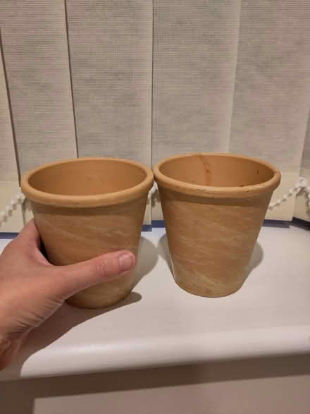 Photo of free Two small terracotta plant pots (Roundhay LS8) #2