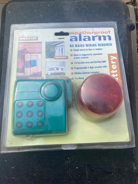 Photo of free Shed Alarm (ME9 ( Sittingbournr)) #1
