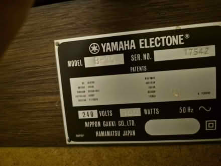 Photo of free Electric organ (Old town bridlington YO16) #3