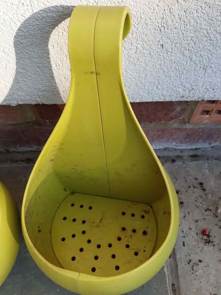 Photo of free 3 x Over Fence Hanging Flower Growing Pots (Aston Clinton HP22) #2