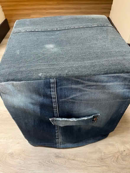 Photo of free Ikea padded square stool/foot rest (S10 Ranmoor) #2