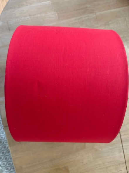 Photo of free Red lampshade (BH6) #1