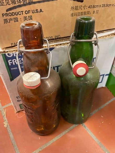 Photo of free Assorted Glass Bottles + 2 Growlers (La Crescenta) #3