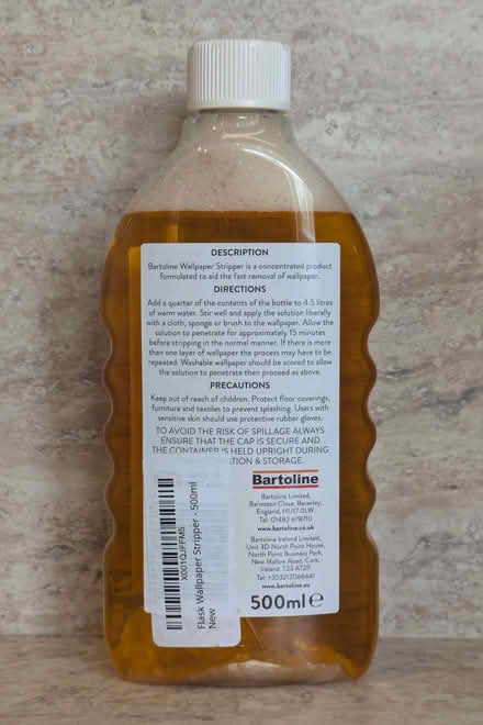 Photo of free Bartoline wallpaper stripper 500 ml concentrate (Bonaly EH13) #2