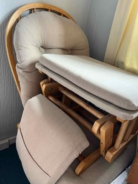 Photo of free Nursing chair with foot stool (WN8) #2