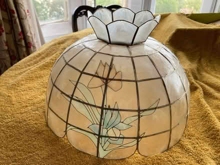 Photo of free Tiffany-style lampshade for ceiling light (Malvern WR14) #1