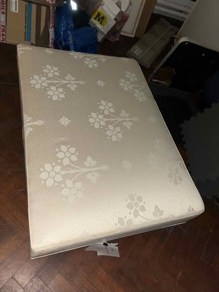 Photo of free Double divan bed frame in 2 parts (Camberwell SE5) #1