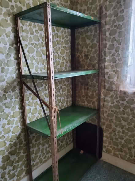 Photo of free Metal storage shelf (NW10) #1
