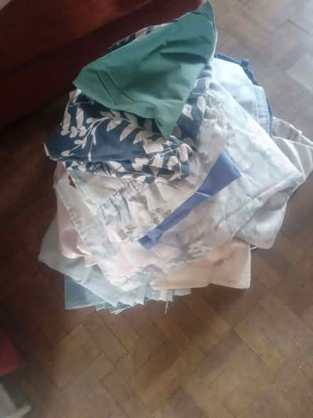 Photo of free Curtains , duvet cover, pillow cases n material (Lea Cross SY5) #1