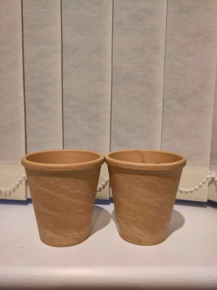 Photo of free Two small terracotta plant pots (Roundhay LS8) #1