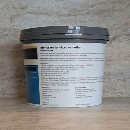Photo of free B&Q ready-mixed fine surface filler (Bonaly EH13) #2