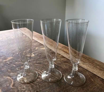 Photo of free Plastic reusable Champagne flutes (Windermere LA23) #1