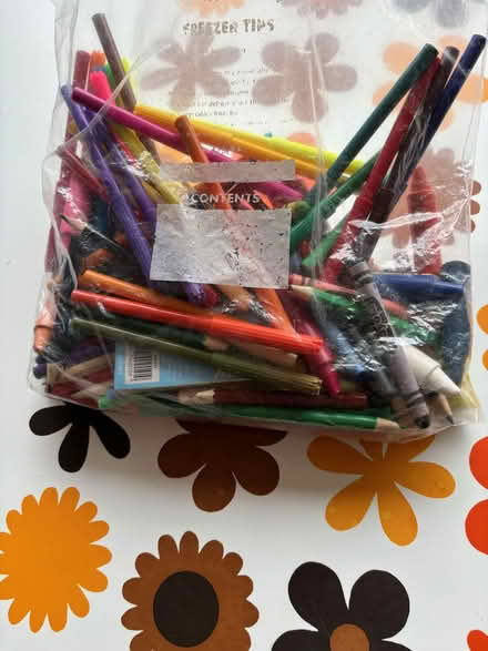 Photo of free Colouring pens, crayons etc (Whitley Bay NE25) #1