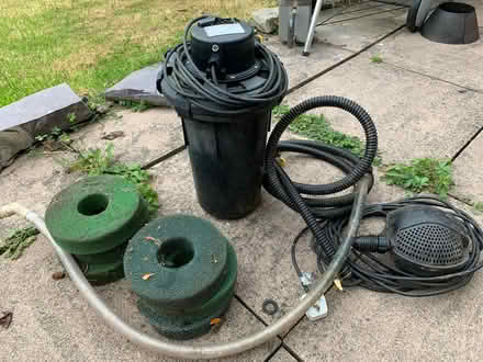 Photo of free Pond pump and filter (Stirchley B30) #1