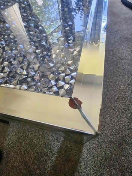 Photo of free Crushed diamond coffee table (Tunbridge Wells) #1