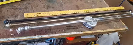 Photo of free Assorted Curtain Rods (Longview, Antioch 94509) #1