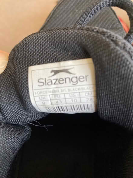 Photo of free Black trainers adult 9 (Sawley) #2
