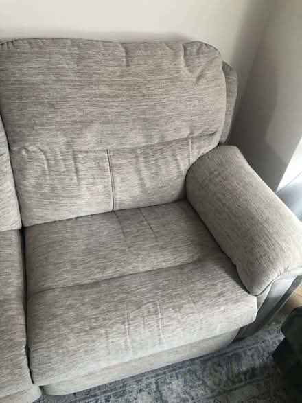 Photo of free DFS sofa in pale grey - does not recline (Lower Bevendean BN2) #3
