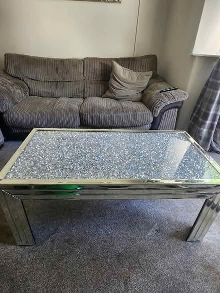 Photo of free Crushed diamond coffee table (Tunbridge Wells) #3