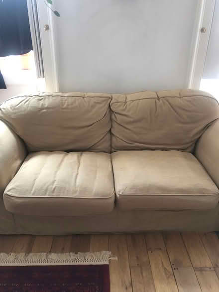 Photo of free Sofa bed with removable covers (Bath.) #2