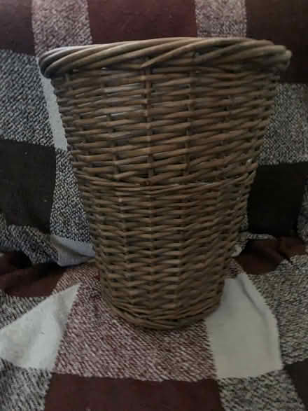 Photo of free Wicker waste paper basket (Reading RG1) #1