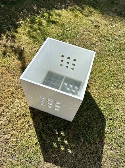 Photo of free IKEA Kallax Lehman White Hard Box (Potters Bar EN6) #2